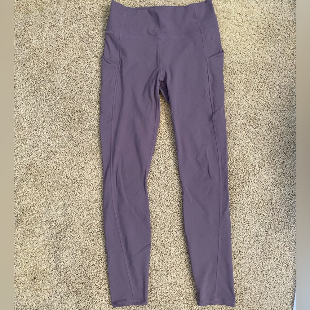 fabletics purple leggings